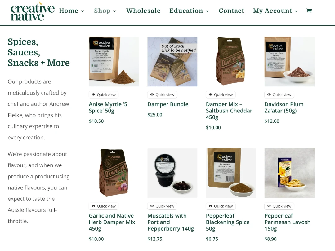 Creative Native screenshot