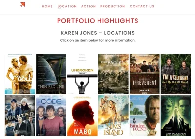 Kite Fish Film web site screenshot