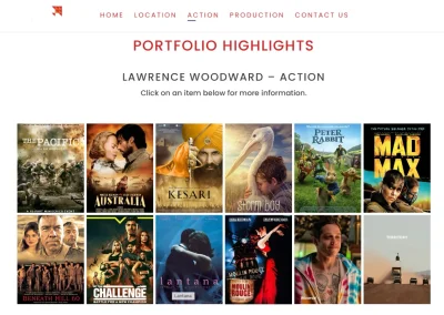 Kite Fish Film web site screenshot